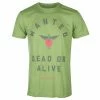 Men's T-shirt Bon Jovi - Wanted - GREEN - ROCK OFF -Men T-Shirts Online Store 666 047