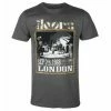 Men's T-shirt Doors - Roundhouse London - CHARCOAL - ROCK OFF -Men T-Shirts Online Store 666 053