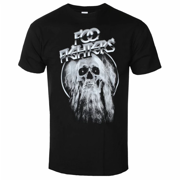 Men's T-shirt Foo Fighters - Bearded Skull - ROCK OFF 3 Men's T-shirt Foo Fighters - Bearded Skull - ROCK OFF