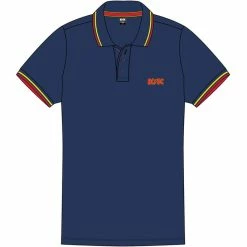Men's T-shirt AC / DC - Classic Logo - NAVY Polo - ROCK OFF 9 Men's T-shirt AC / DC - Classic Logo - NAVY Polo - ROCK OFF -Men T-Shirts Online Store 6cutoass