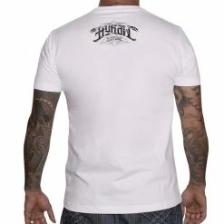Men's T-shirt HYRAW - Punk Shit - White -Men T-Shirts Online Store 79751 2