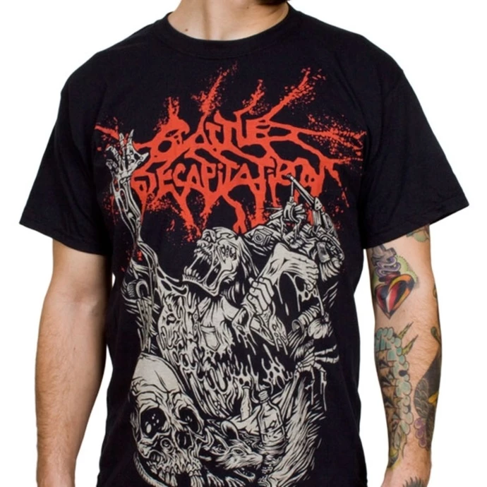 T-shirt Metal Men's Cattle Decapitation - Alone At The Landfill - INDIEMERCH 3 T-shirt Metal Men's Cattle Decapitation - Alone At The Landfill - INDIEMERCH