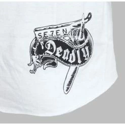 T-shirt Hardcore Men's - Safety Razor BaseBall - SE7EN DEADLY -Men T-Shirts Online Store 82356 82356 2