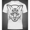 T-shirt Hardcore Men's - Head Cat - AMENOMEN 1 T-shirt Hardcore Men's - Head Cat - AMENOMEN -Men T-Shirts Online Store 86167 1