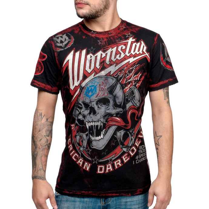 T-shirt Men WORNSTAR - American Daredevil 3 T-shirt Men WORNSTAR - American Daredevil
