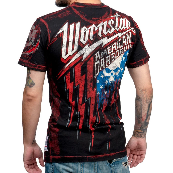 T-shirt Men WORNSTAR - American Daredevil 4 T-shirt Men WORNSTAR - American Daredevil - Image 2