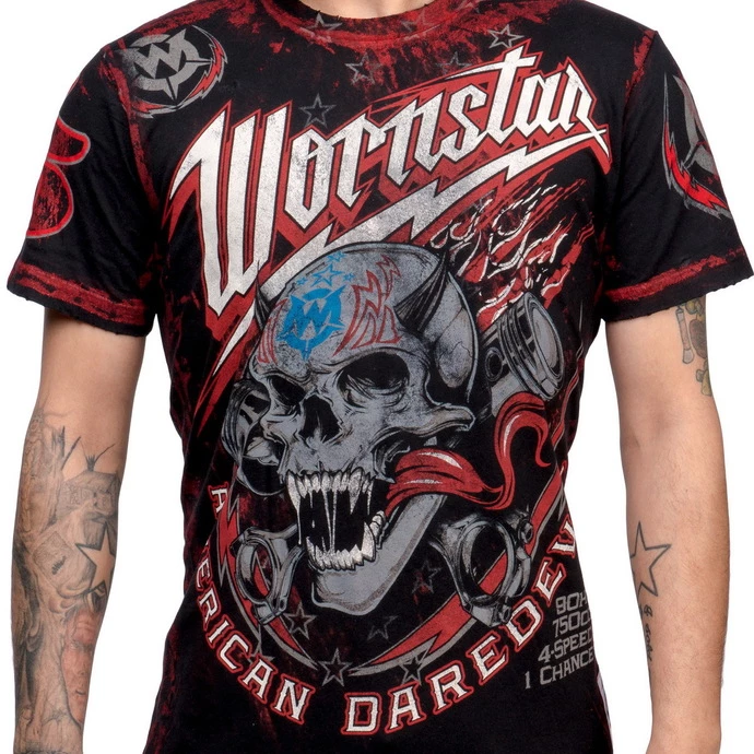T-shirt Men WORNSTAR - American Daredevil 7 T-shirt Men WORNSTAR - American Daredevil - Image 5