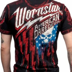 T-shirt Men WORNSTAR - American Daredevil 13 T-shirt Men WORNSTAR - American Daredevil -Men T-Shirts Online Store 91240 6