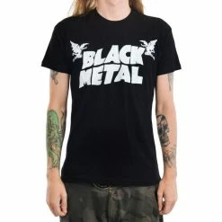 T-shirt Gothic And Punk Men's - BLACK METAL - TOO FAST