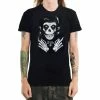 T-shirt Gothic And Punk Men's - METAL GHOST - TOO FAST