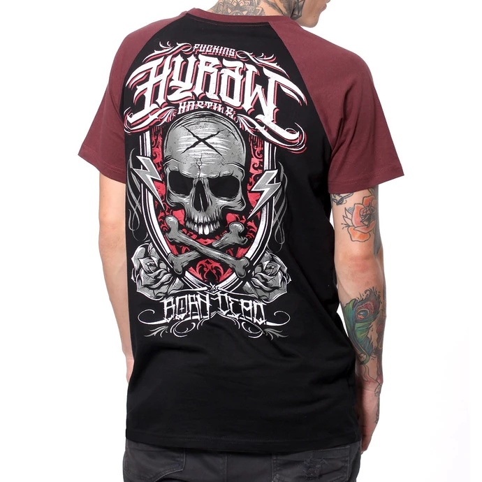 T-shirt Hardcore Men's - BORN DEAD - HYRAW 3 T-shirt Hardcore Men's - BORN DEAD - HYRAW