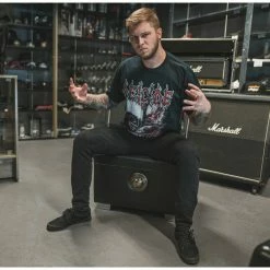 Men's T-shirt Deicide - Overtures Of Blasphemy - RAZAMATAZ -Men T-Shirts Online Store DSC04974