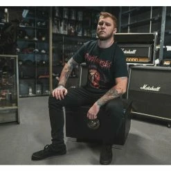 T-shirt Metal Men's Onslaught - Death & Glory - RAZAMATAZ 8 T-shirt Metal Men's Onslaught - Death & Glory - RAZAMATAZ -Men T-Shirts Online Store DSC04984