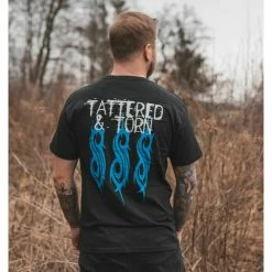 Men's T-shirt Slipknot - 20th Anni - Tattered & Torn - BL - ROCK OFF 9 Men's T-shirt Slipknot - 20th Anni - Tattered & Torn - BL - ROCK OFF -Men T-Shirts Online Store DSC05022