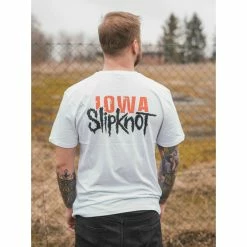 Men's T-shirt Slipknot - Iowa - Goat Shadow - WHT - ROCK OFF -Men T-Shirts Online Store DSC05040