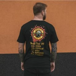 Men's T-shirt Guns N' Roses - UYI World Tour - BL - ROCK OFF -Men T-Shirts Online Store DSC05085
