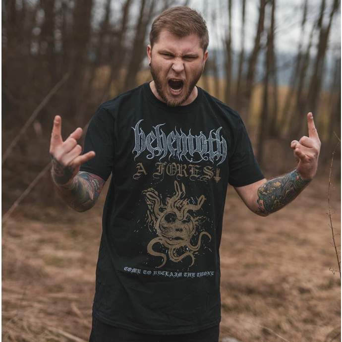 Men's T-shirt Behemoth - A Forest - Black - KINGS ROAD 5 Men's T-shirt Behemoth - A Forest - Black - KINGS ROAD - Image 3