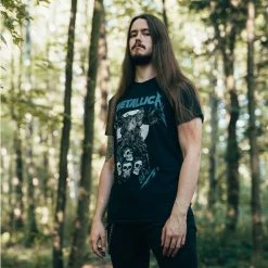 Men's T-shirt Metallica - S&M2 Skulls - Black -Men T-Shirts Online Store DSC09933