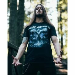Men's T-shirt AMON AMARTH - RAVEN'S FLIGHT - BLACK - PLASTIC HEAD -Men T-Shirts Online Store DSC09954