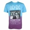 Men's T-shirt AC/DC - HIGHWAY TO BLUE TO PURPLE - AMPLIFIED -Men T-Shirts Online Store IMG 7289