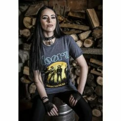 Men's T-shirt Doors - Waiting For The Sun - ROCK OFF 5 Men's T-shirt Doors - Waiting For The Sun - ROCK OFF -Men T-Shirts Online Store IMG 8363