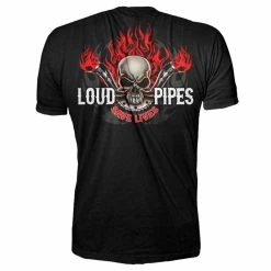 Men's T-shirt LETHAL THREAT - Loud Pipes Save Lives - Black -Men T-Shirts Online Store LT20180 LO 902x