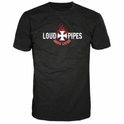 Men's T-shirt LETHAL THREAT - Loud Pipes Save Lives - Black -Men T-Shirts Online Store LT20180 LO 903x