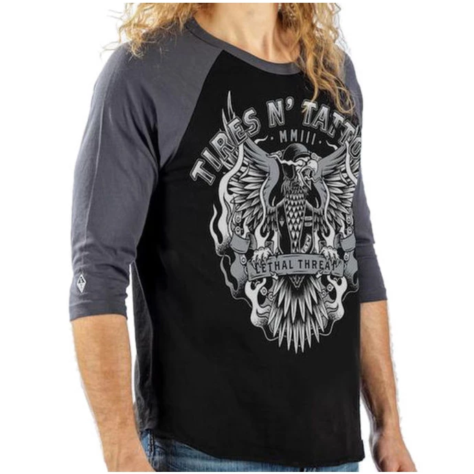 T-shirt Hardcore Men's - TIRES N TATTOOS - LETHAL THREAT 4 T-shirt Hardcore Men's - TIRES N TATTOOS - LETHAL THREAT - Image 2