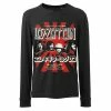 Men's Long-sleeved T-shirt Led Zeppelin - Japanese - Burst Black -Men T-Shirts Online Store Led Zeppelin Japanese Burst Black Long Sleeve RTLZELSBBUR 1