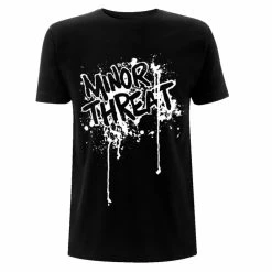Men's T-shirt Minor Threat - Drips - Black