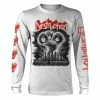 Men's T-shirt With Long Sleeves DESTRUCTION - ETERNAL DEVASTATION - BLACK & WHITE - PLASTIC HEAD -Men T-Shirts Online Store PH11872LS