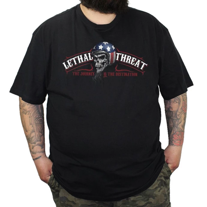 T-shirt Hardcore Men's - RIDE HARD - LETHAL THREAT - Image 4