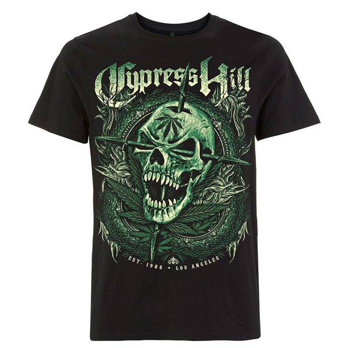 T-shirt Metal Men's Cypress Hill - Fangs Skull - NNM 3 T-shirt Metal Men's Cypress Hill - Fangs Skull - NNM