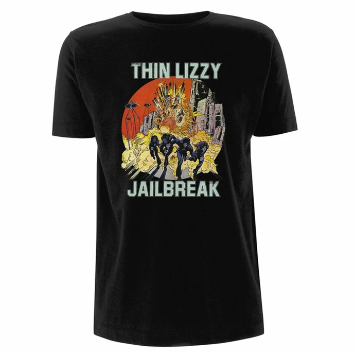 Men's T-shirt THIN LIZZY - JAILBREAK EXPLOSION - PLASTIC HEAD 3 Men's T-shirt THIN LIZZY - JAILBREAK EXPLOSION - PLASTIC HEAD