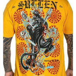 Men's T-shirt SULLEN - RED ELECTRIC -Men T-Shirts Online Store SCM3217 YE D3