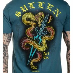Men's T-shirt SULLEN - SHAKE SNAKE 7 Men's T-shirt SULLEN - SHAKE SNAKE -Men T-Shirts Online Store SCM3315 SHAKE SNAKE D3
