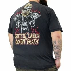 T-shirt Hardcore Men's - VINTAGE VELOCITY SPLITTIN LANES - LETHAL THREAT -Men T-Shirts Online Store VV40149 900x