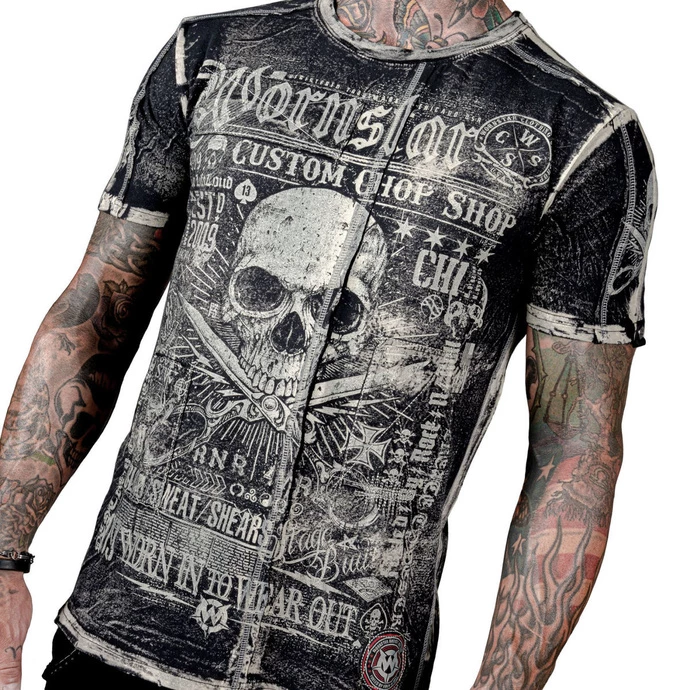 T-shirt Hardcore Men's - Blood Sweat And Shears - WORNSTAR 7 T-shirt Hardcore Men's - Blood Sweat And Shears - WORNSTAR - Image 5