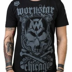 T-shirt Hardcore Men's - Chicago Core - WORNSTAR -Men T-Shirts Online Store WSUS CHIC 05b