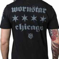 T-shirt Hardcore Men's - Chicago Core - WORNSTAR -Men T-Shirts Online Store WSUS CHIC 06b