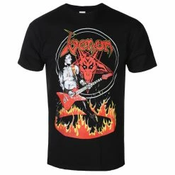 T-shirt Metal Men's Venom - Cronos In Flames - RAZAMATAZ