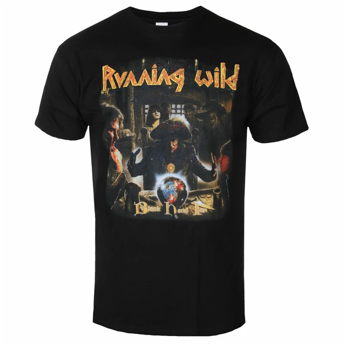 Men's T-shirt RUNNING WILD - BLACK HAND INN - PLASTIC HEAD 3 Men's T-shirt RUNNING WILD - BLACK HAND INN - PLASTIC HEAD
