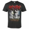 Men's T-shirt AC/DC - BLOW UP YOUR TV - CHARCOAL - AMPLIFIED -Men T-Shirts Online Store aaasa a018