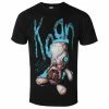 Men's T-shirt Korn - SOS Doll - Black - ROCK OFF -Men T-Shirts Online Store aaeq003