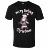 Men's T-shirt Motörhead - Merry Effing Christmas - BLACK - ROCK OFF 2 Men's T-shirt Motörhead - Merry Effing Christmas - BLACK - ROCK OFF -Men T-Shirts Online Store aaeq007