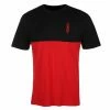 Men's T-shirt SLIPKNOT - LOGOS - BLACK / RED - AMPLIFIED -Men T-Shirts Online Store aasa a005
