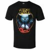 Men's T-shirt RUSH - OWL STAR - BLACK - PLASTIC HEAD -Men T-Shirts Online Store aassss051