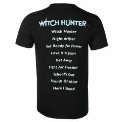 Men's T-shirt GRAVE DIGGER - WITCH HUNTER - BLACK - PLASTIC HEAD -Men T-Shirts Online Store aassss055