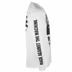 Men's Long-sleeved T-shirt RAGE AGAINST THE MACHINE - NUNS AND GUNS - PLASTIC HEAD -Men T-Shirts Online Store adx006