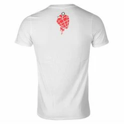 Men's T-shirt GREEN DAY - AMERICAN IDIOT HEART - WHITE - PLASTIC HEAD 5 Men's T-shirt GREEN DAY - AMERICAN IDIOT HEART - WHITE - PLASTIC HEAD -Men T-Shirts Online Store adx010